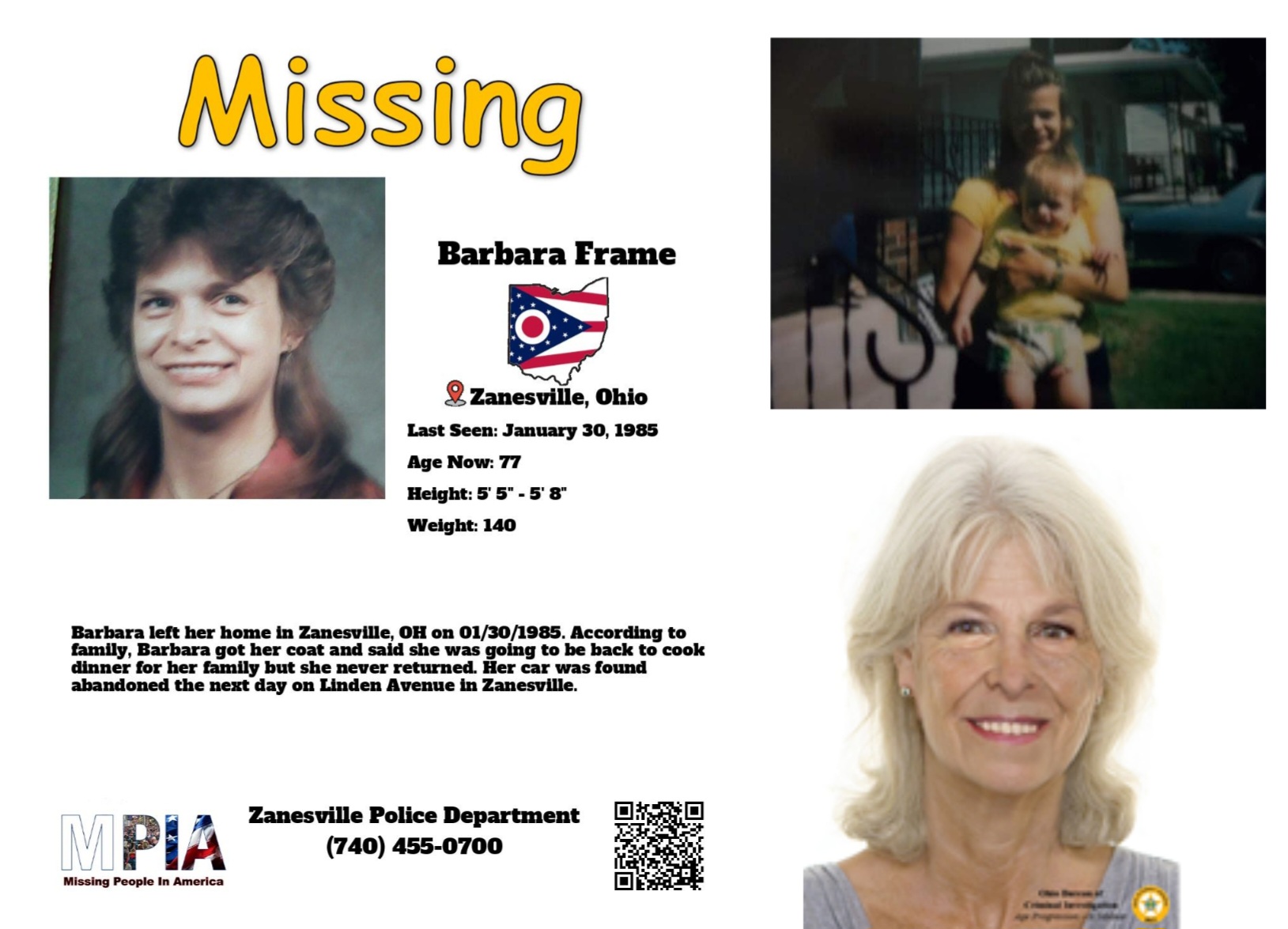 The Mysterious Disappearance of Barbara Frame: A 39-Year Quest for Answers